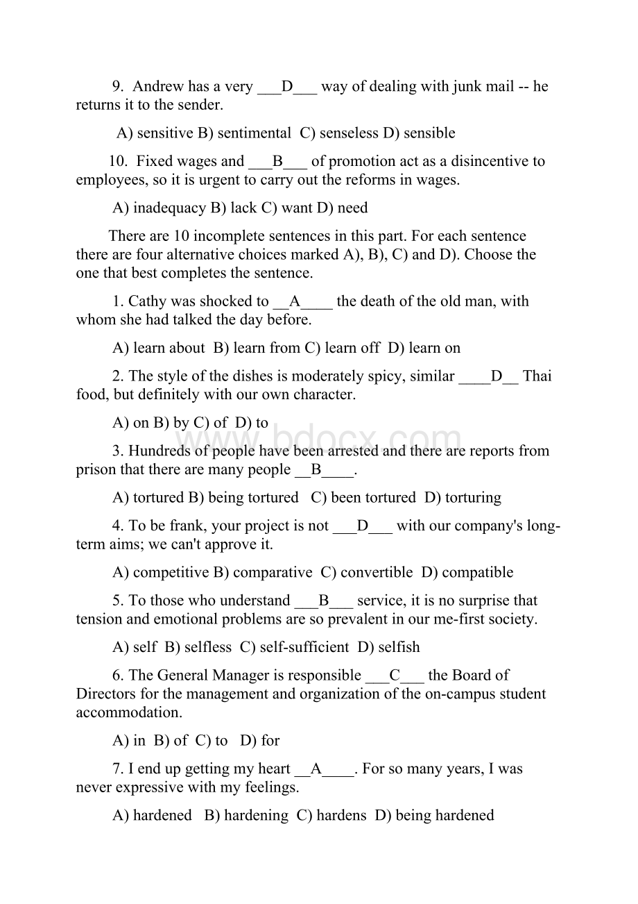 英语期末复习资料1解析.docx_第2页