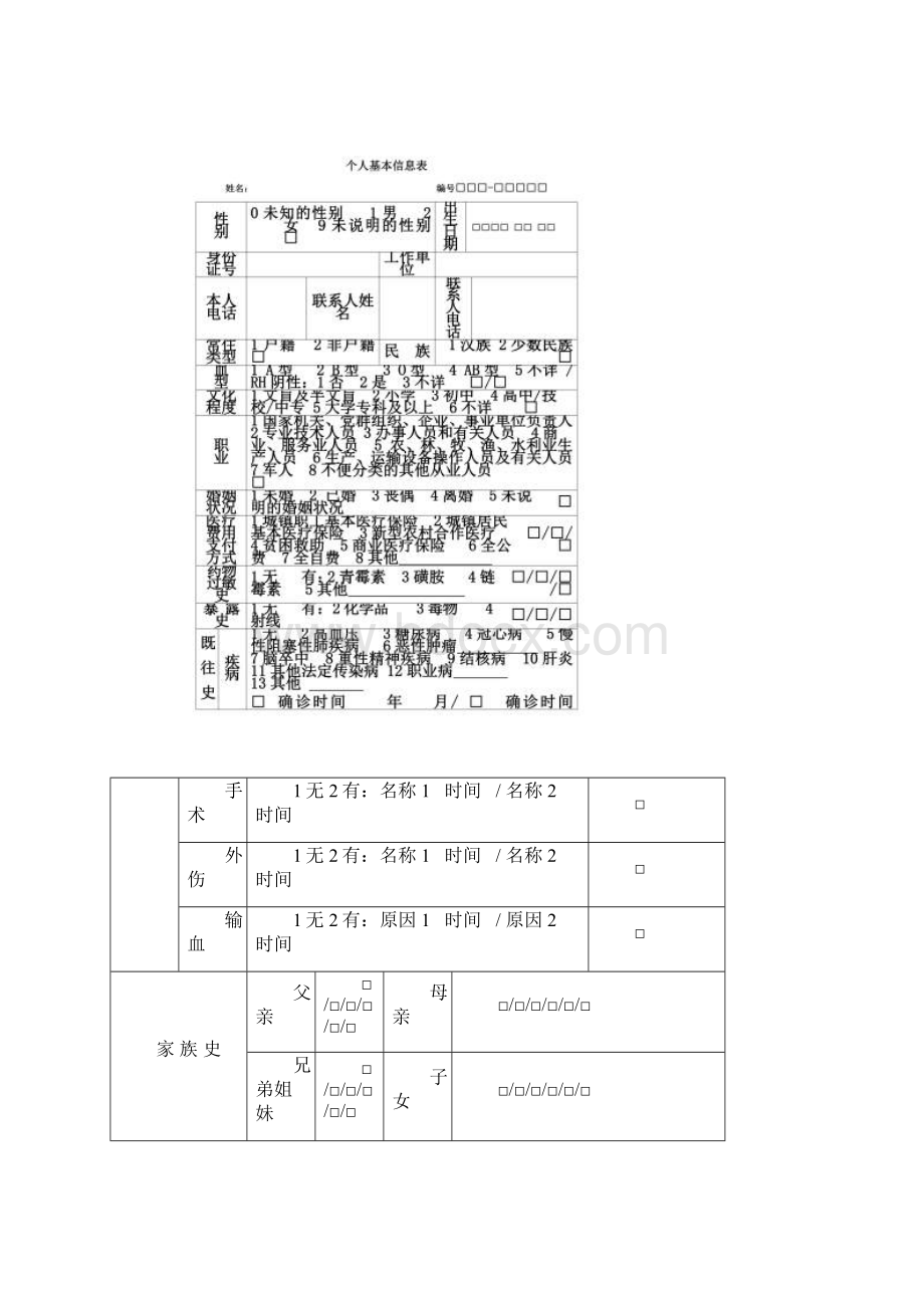 严重精神障碍管理项目表格8种表格全部齐全.docx_第2页