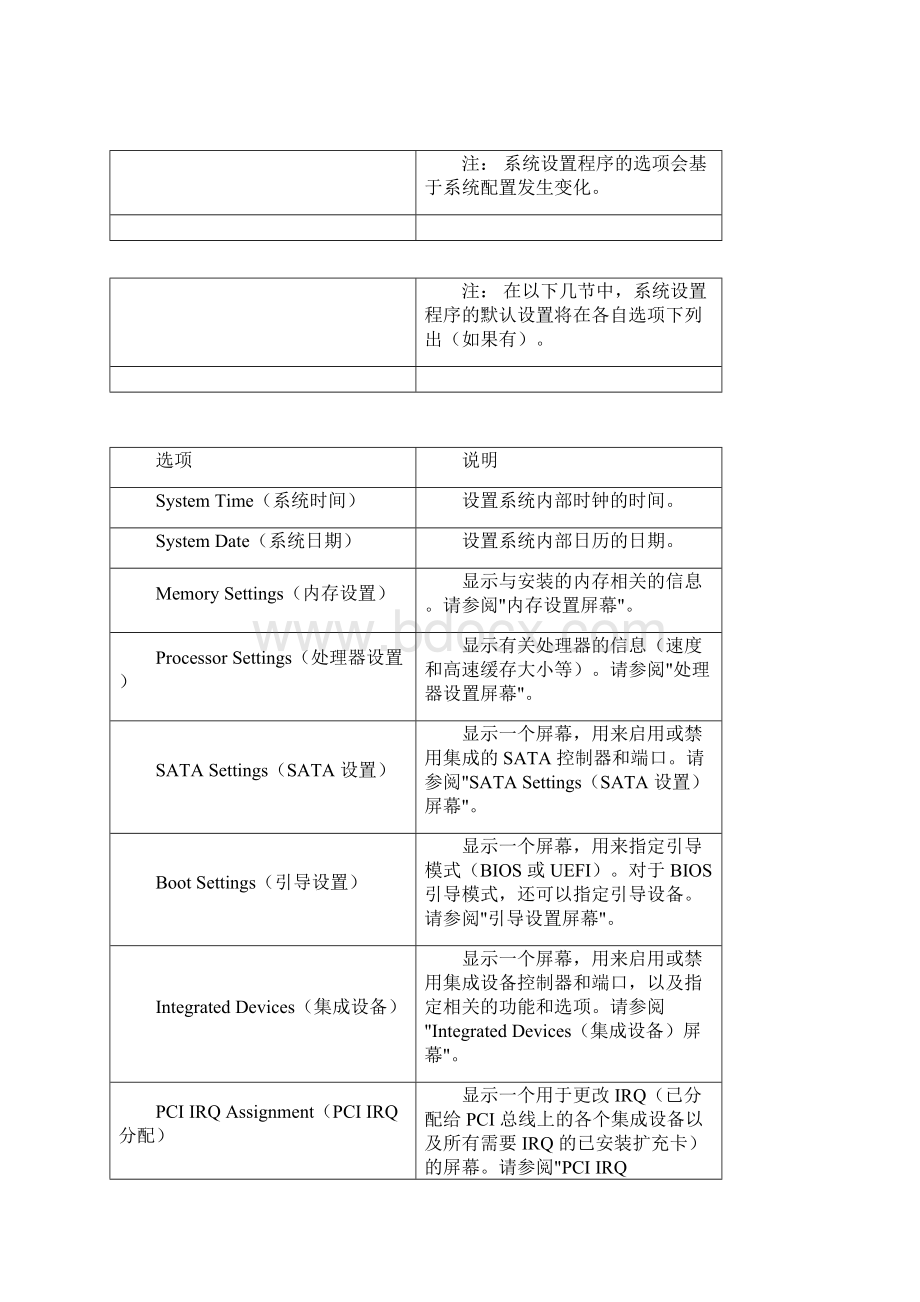 DEllR710BIOS设置详细讲解中文Word格式.docx_第3页