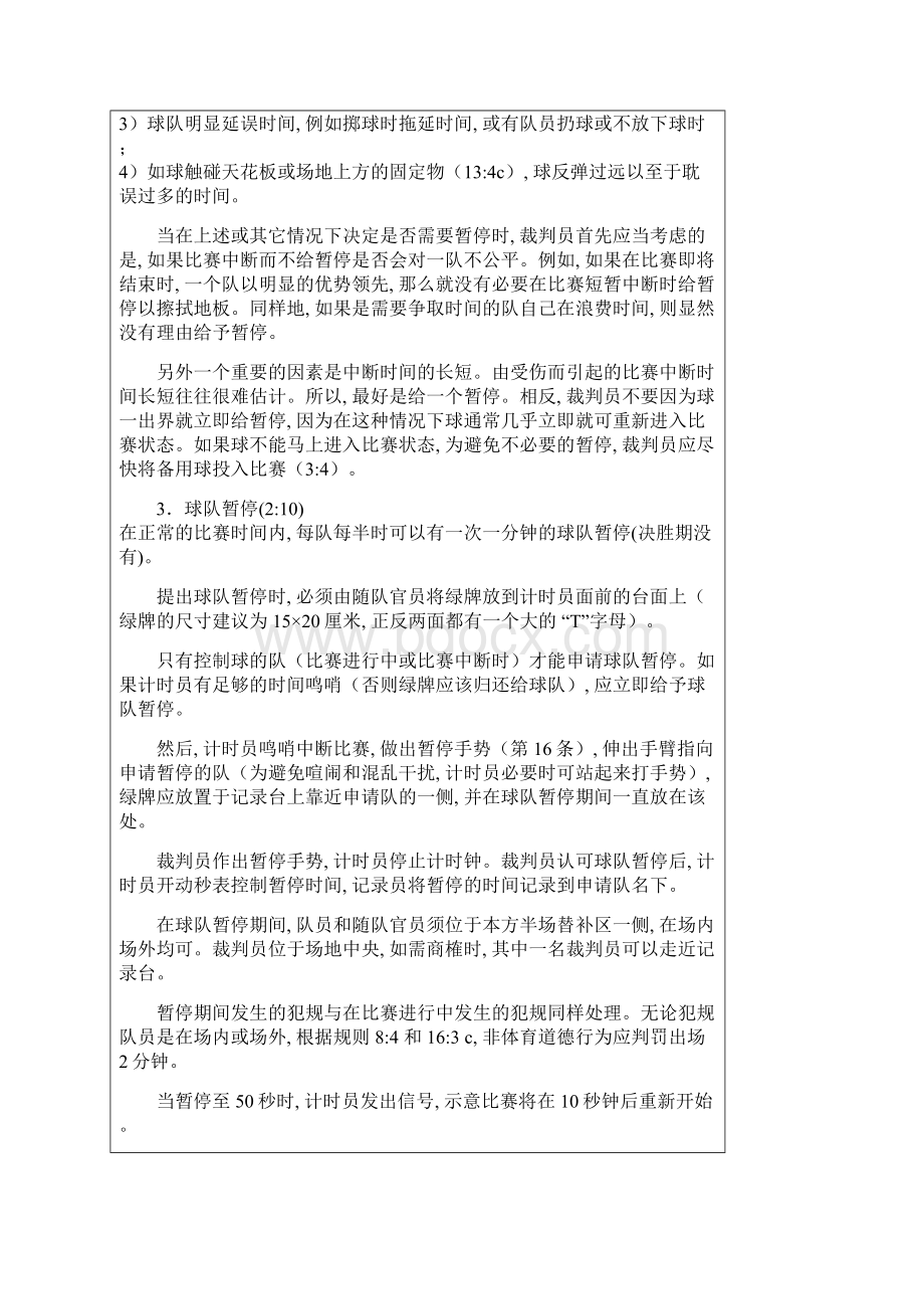 手球比赛中的规则解释.docx_第2页