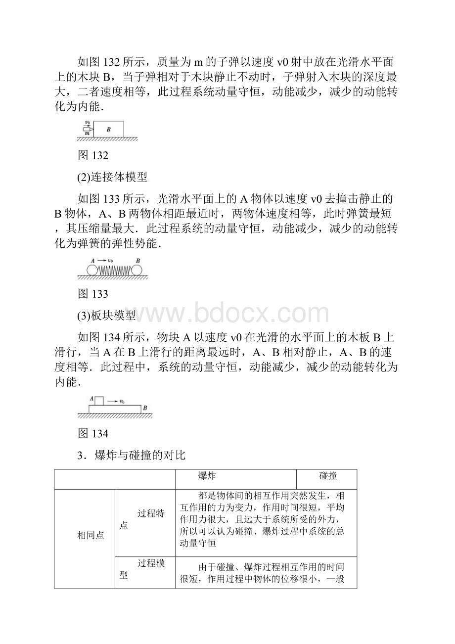 高中物理 第1章 碰撞与动量守恒 3 动量守恒定律的应用教师用书 教科版选修35Word格式文档下载.docx_第3页