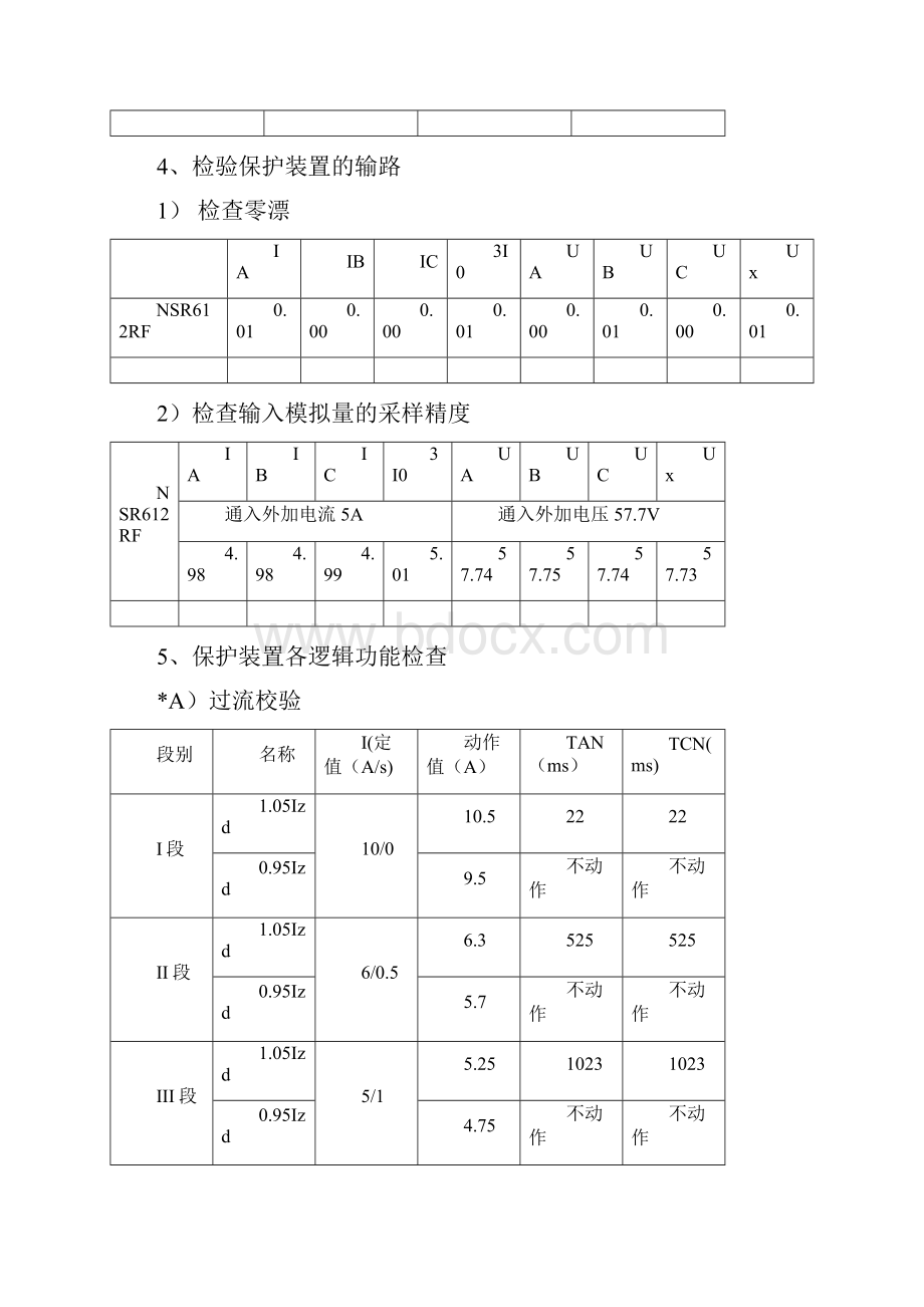 XXX变电站10kV开关柜调试报告.docx_第2页