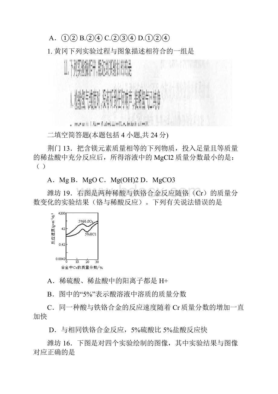 全国各市中考试题分类第十一单元盐化肥.docx_第2页