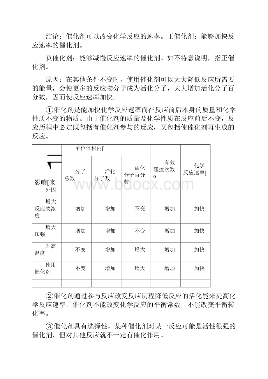 寒假 第四讲影响化学反应速率的因素及图像分析.docx_第3页