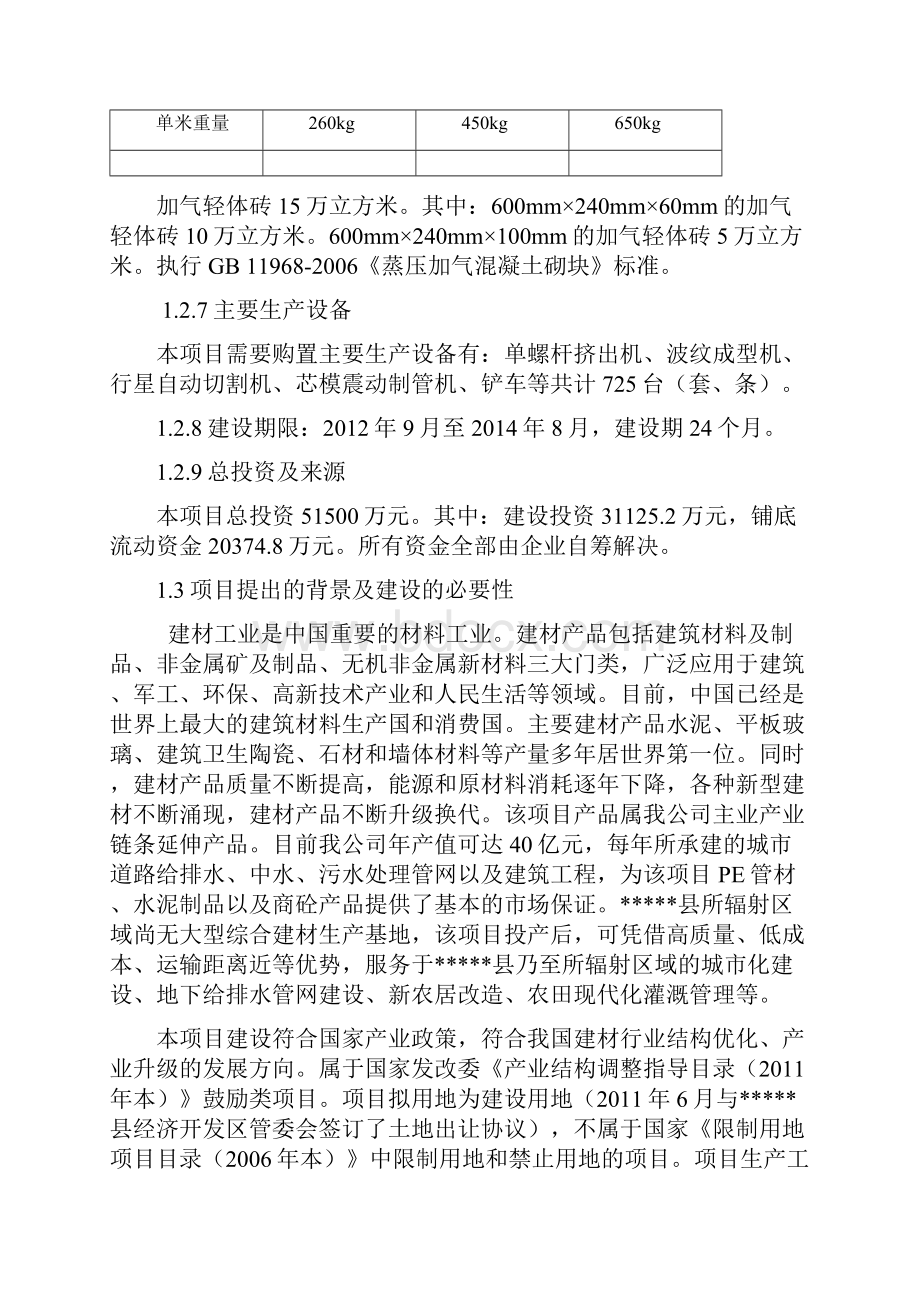 建材项目可行性研究报告.docx_第3页