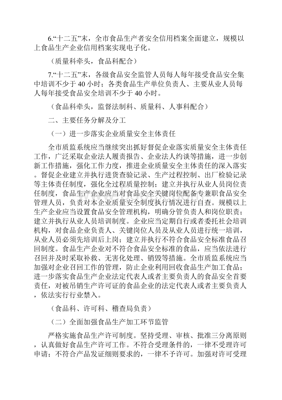 枣庄市质监局关于贯彻落实鲁质监食字752号文件的分工方案.docx_第2页