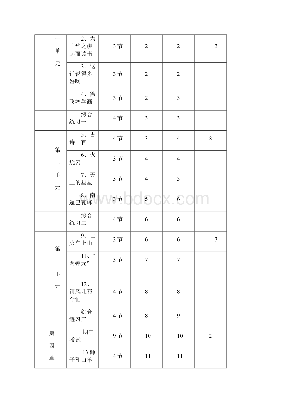 小学弟十一册教案全解.docx_第2页