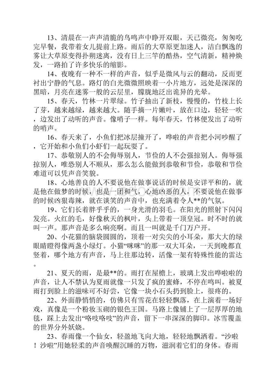 声的造句文档格式.docx_第2页