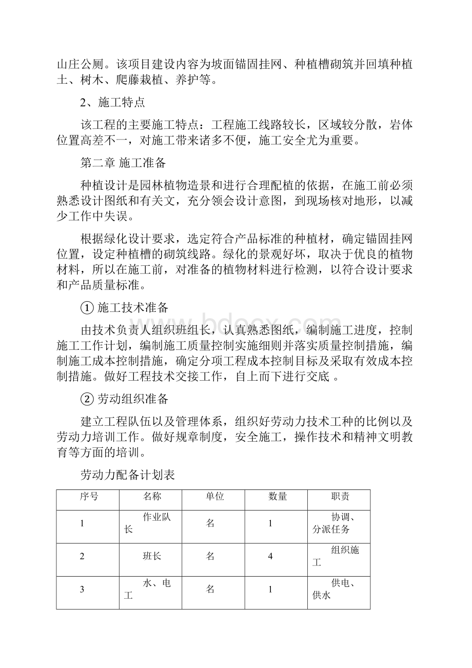 园林景观施工组织设计完整版.docx_第2页