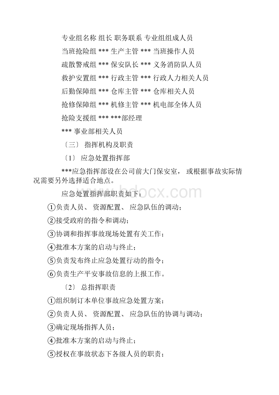 最新复产复工应急处置方案设计精选.docx_第2页