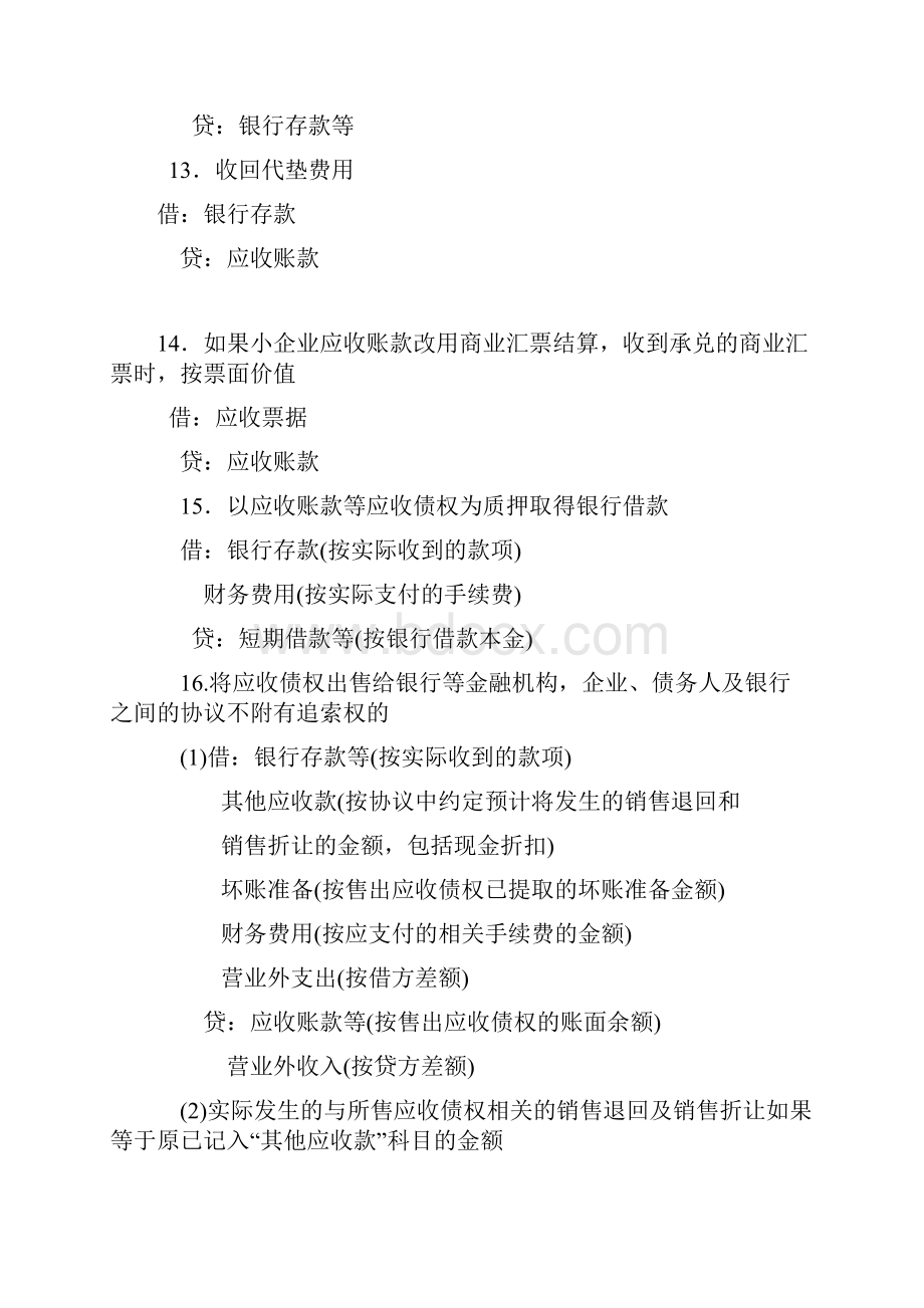 小企业会计分录汇总二.docx_第2页