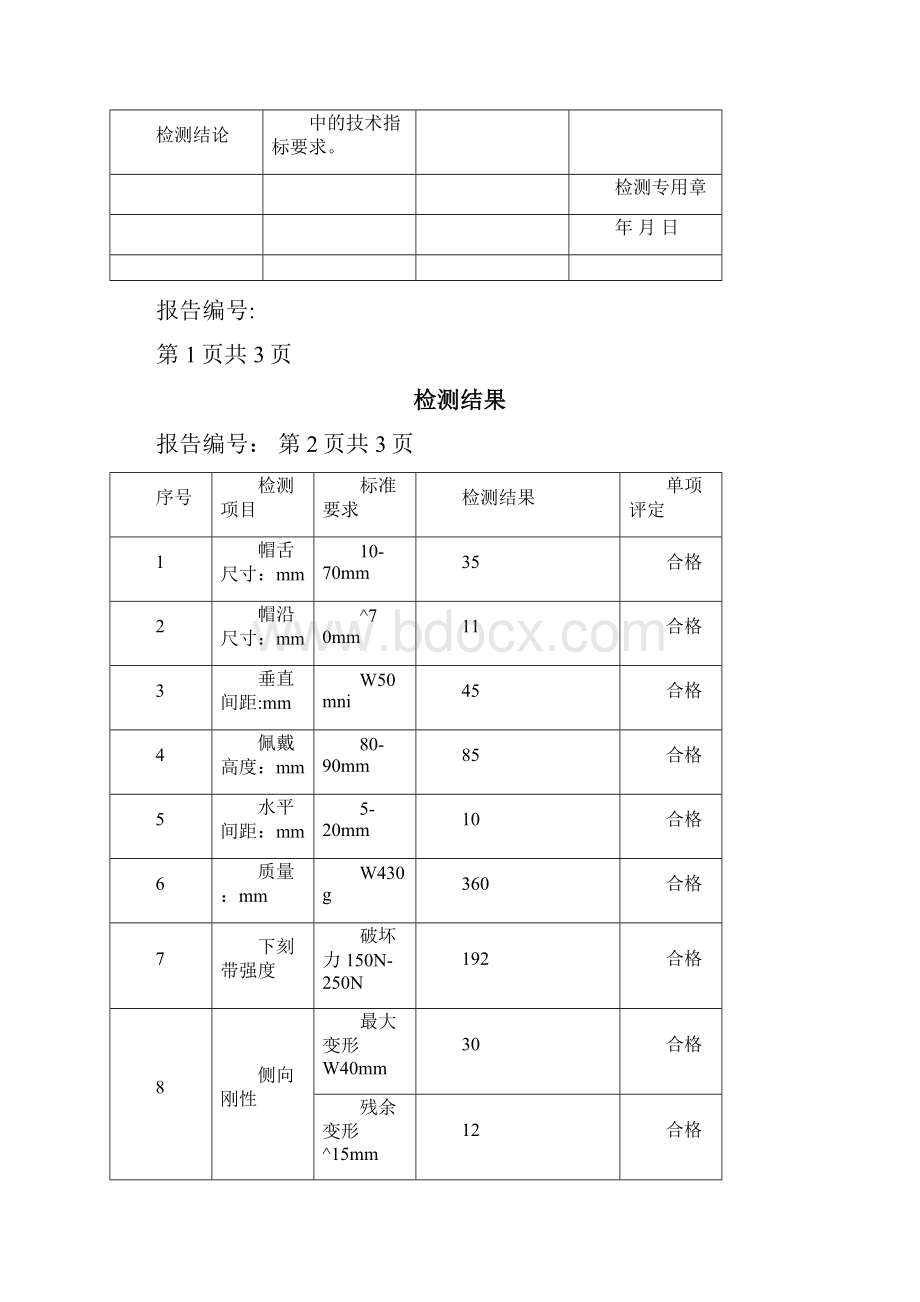 安全帽检测报告及原始记录.docx_第2页