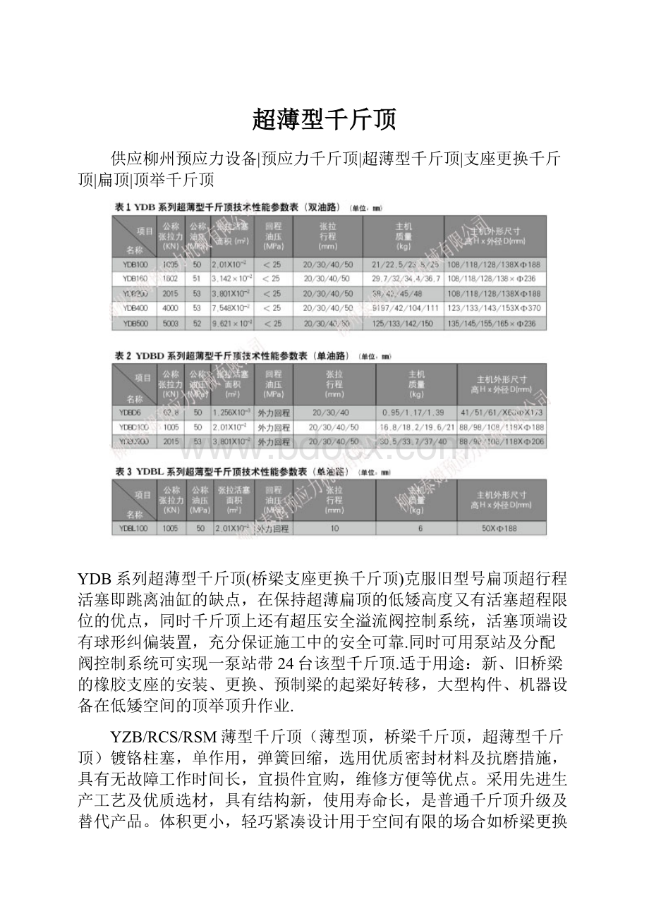 超薄型千斤顶.docx_第1页