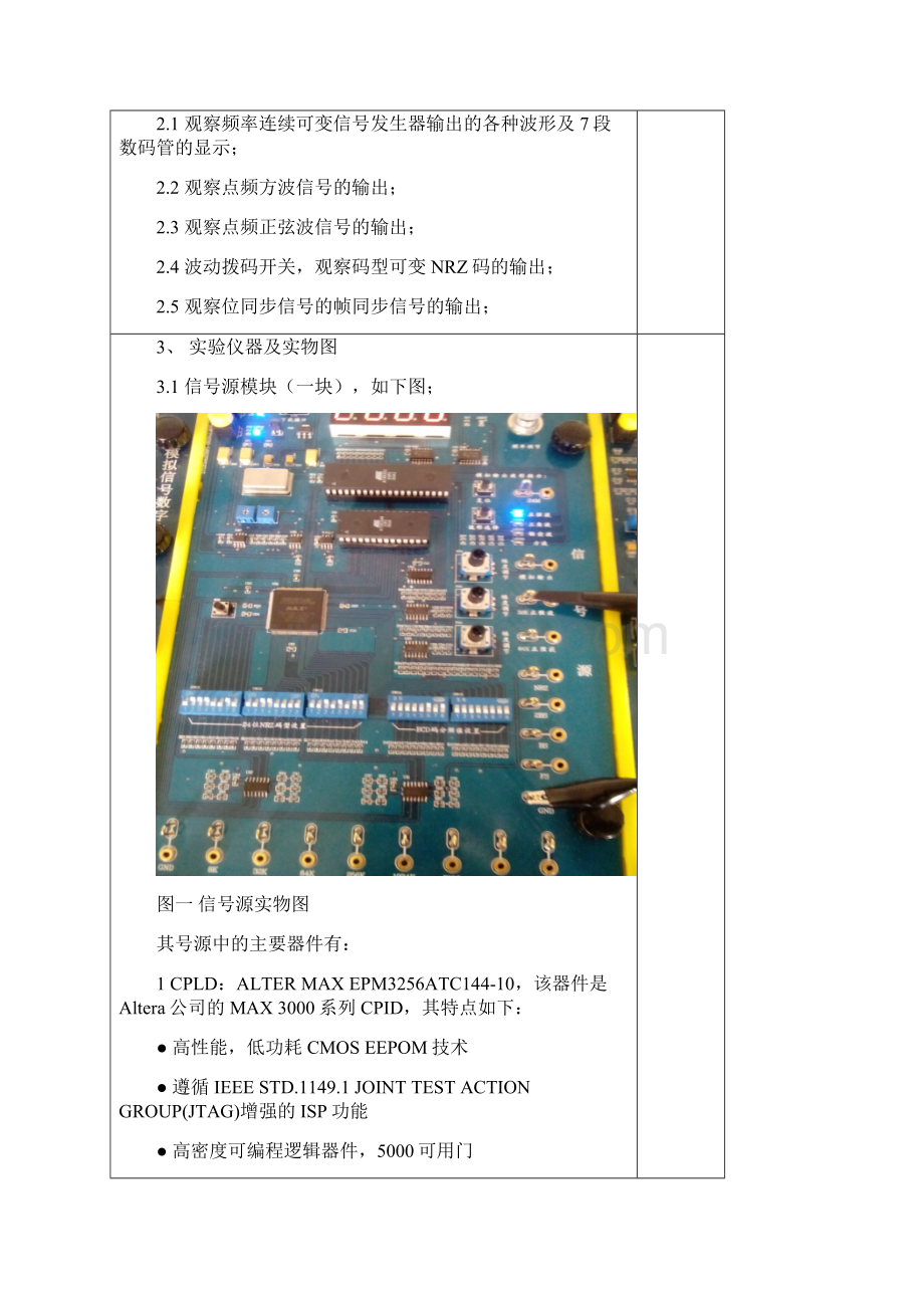 云南师范大学通信原理实验01信号源.docx_第2页