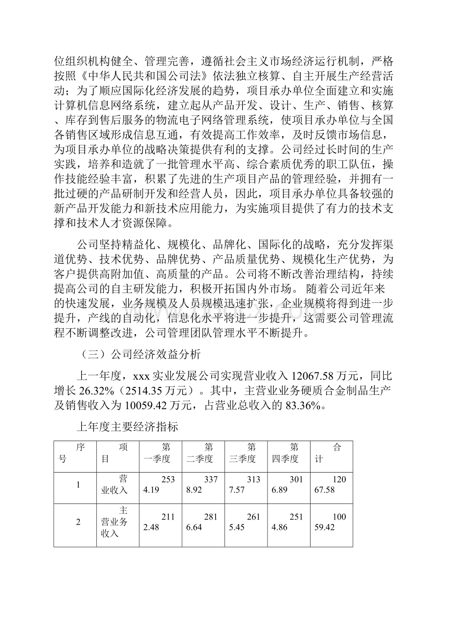 硬质合金制品项目可行性研究报告Word格式.docx_第3页