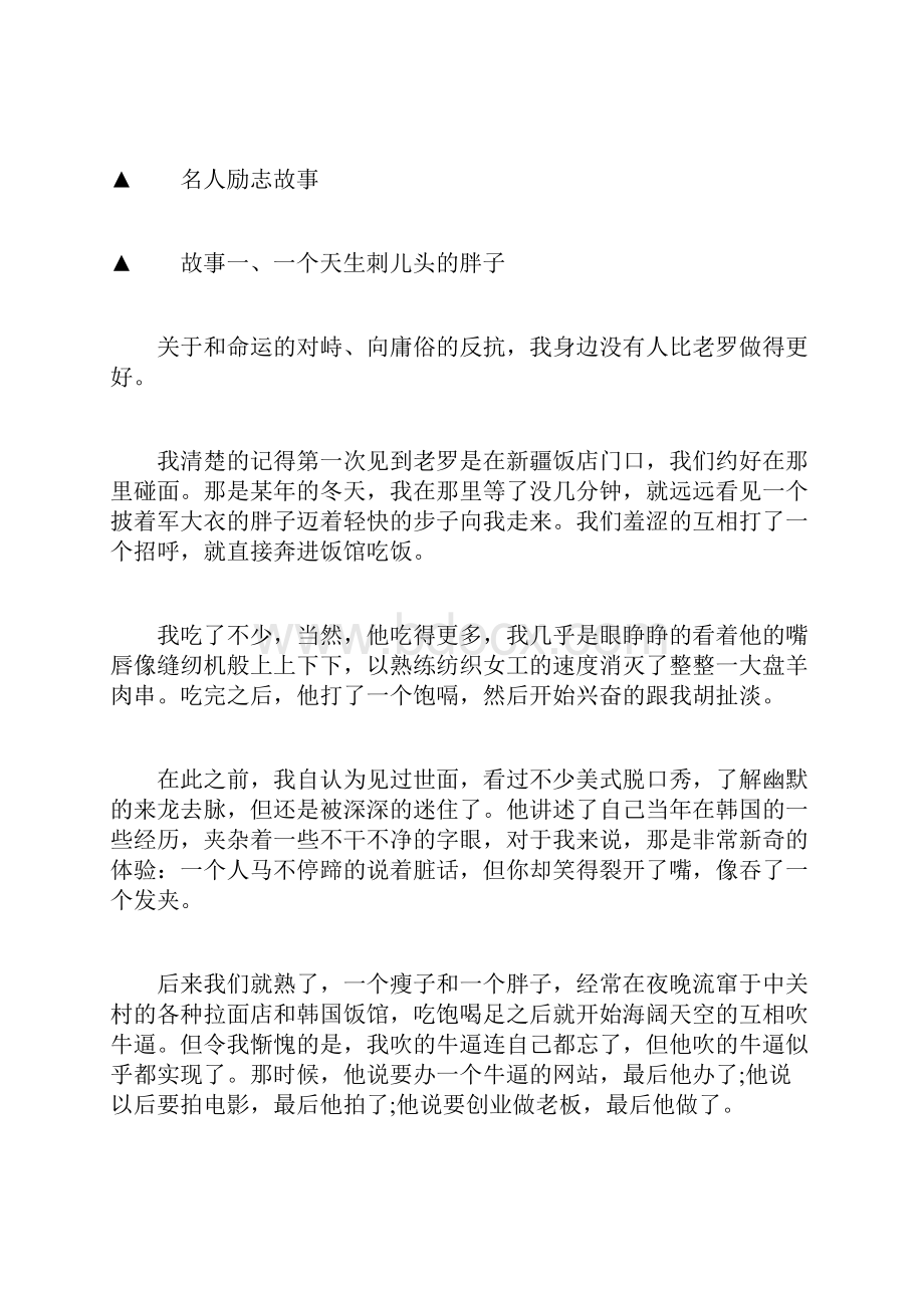 锤子科技创始人罗永浩的故事Word文档下载推荐.docx_第2页