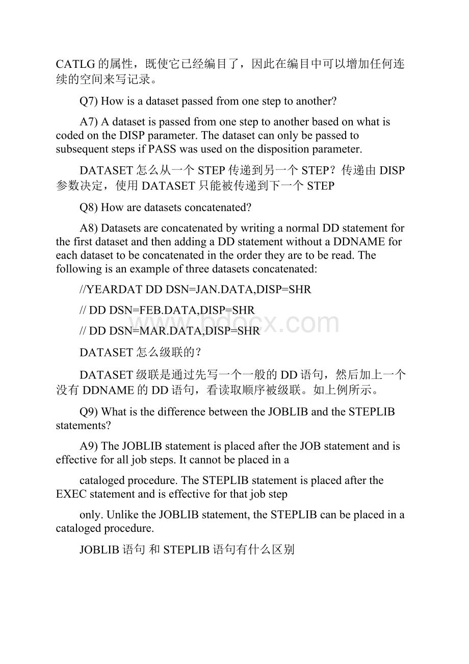 JCL InterviewCNWord格式文档下载.docx_第3页