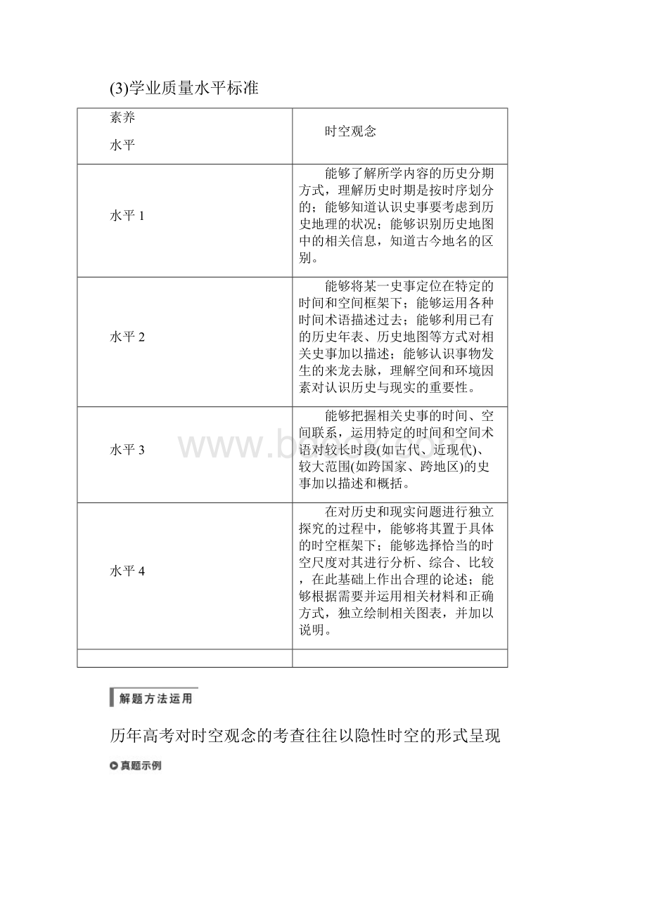 浙江选考版高考历史一轮总复习专题二十三题型突破与解题规范主题一立足核心素养破解浙考选择题学案.docx_第3页