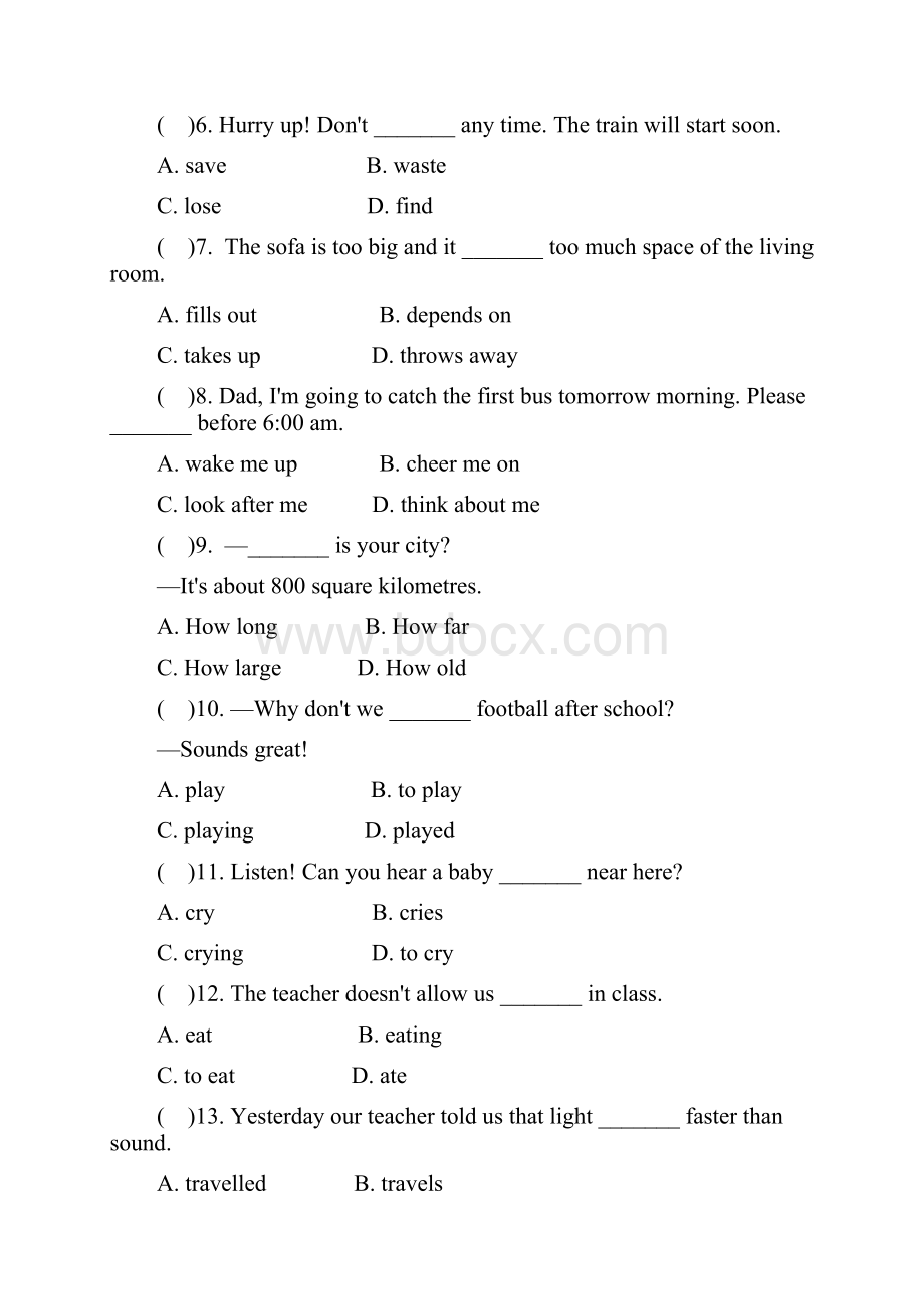 学年八年级英语下册Module8Timeoff练习题新版外研版343英语备课大师全免费Word下载.docx_第2页