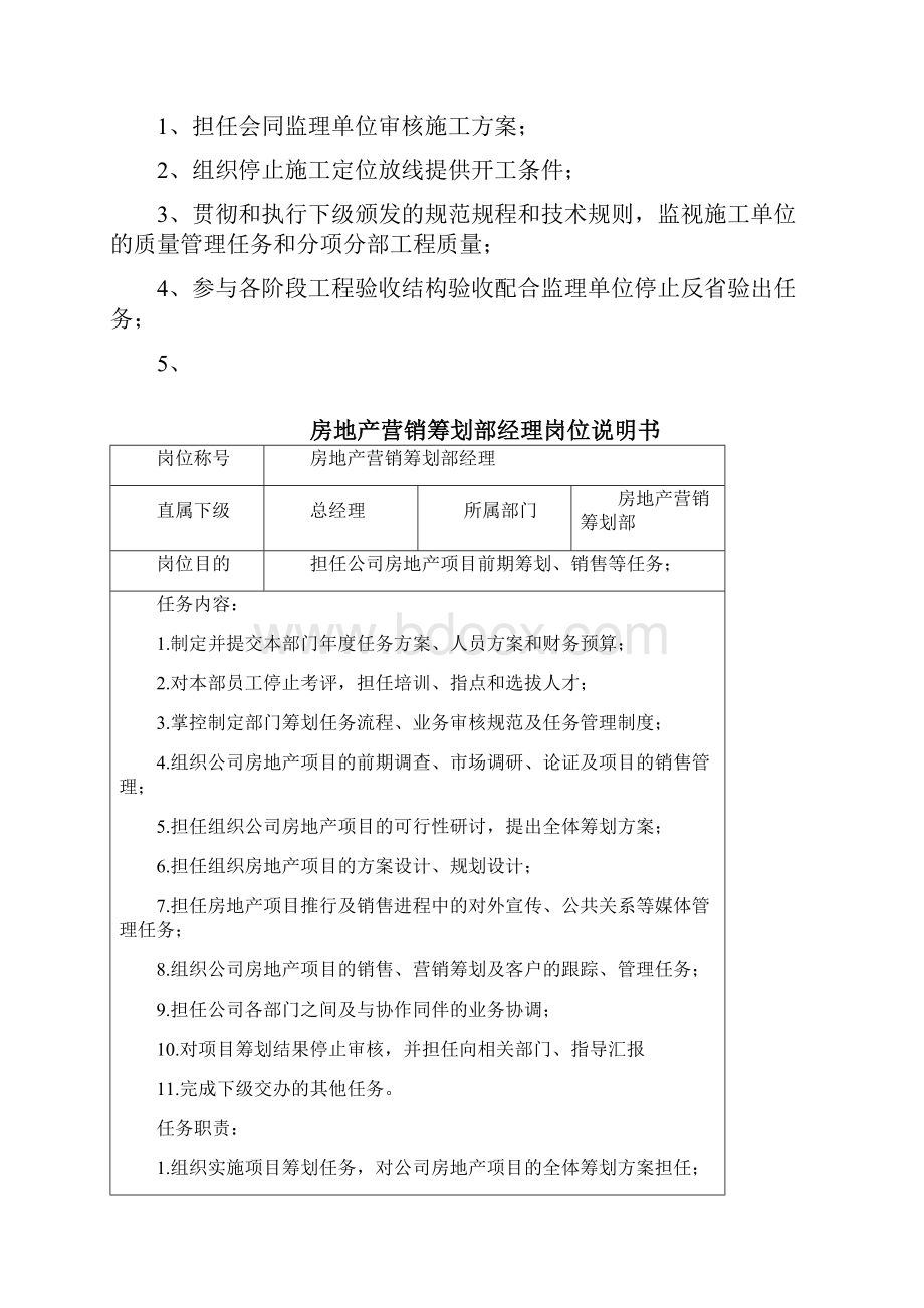 预算合约部部门职责及其岗位职责Word下载.docx_第2页