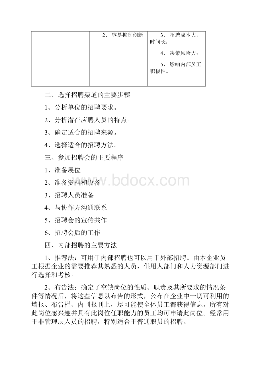 人力资源三级第二章人员招聘与配置重点教学文稿Word文档格式.docx_第2页