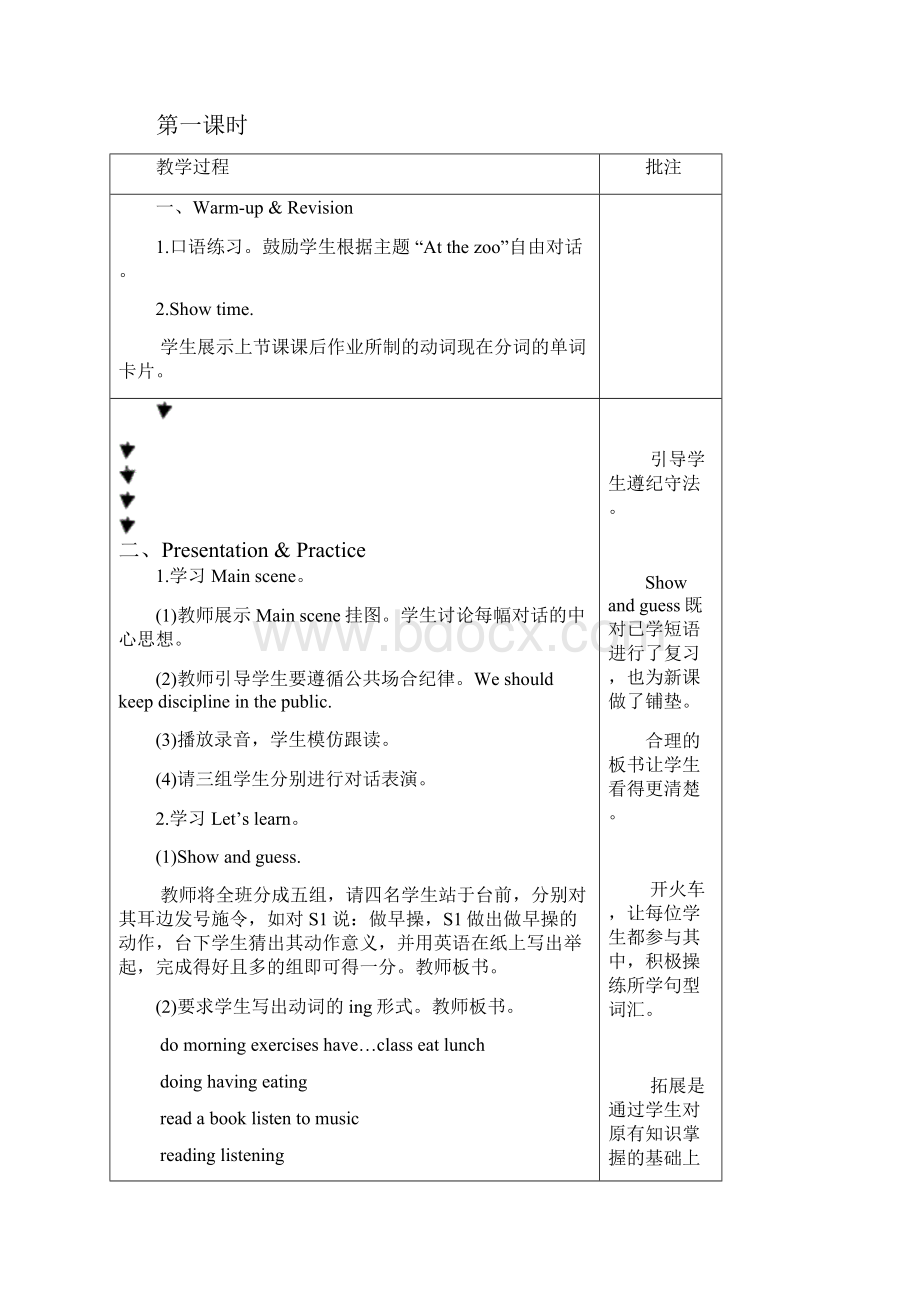 人教pep版春五年级英语下册Unit6课本配套教案全一.docx_第2页