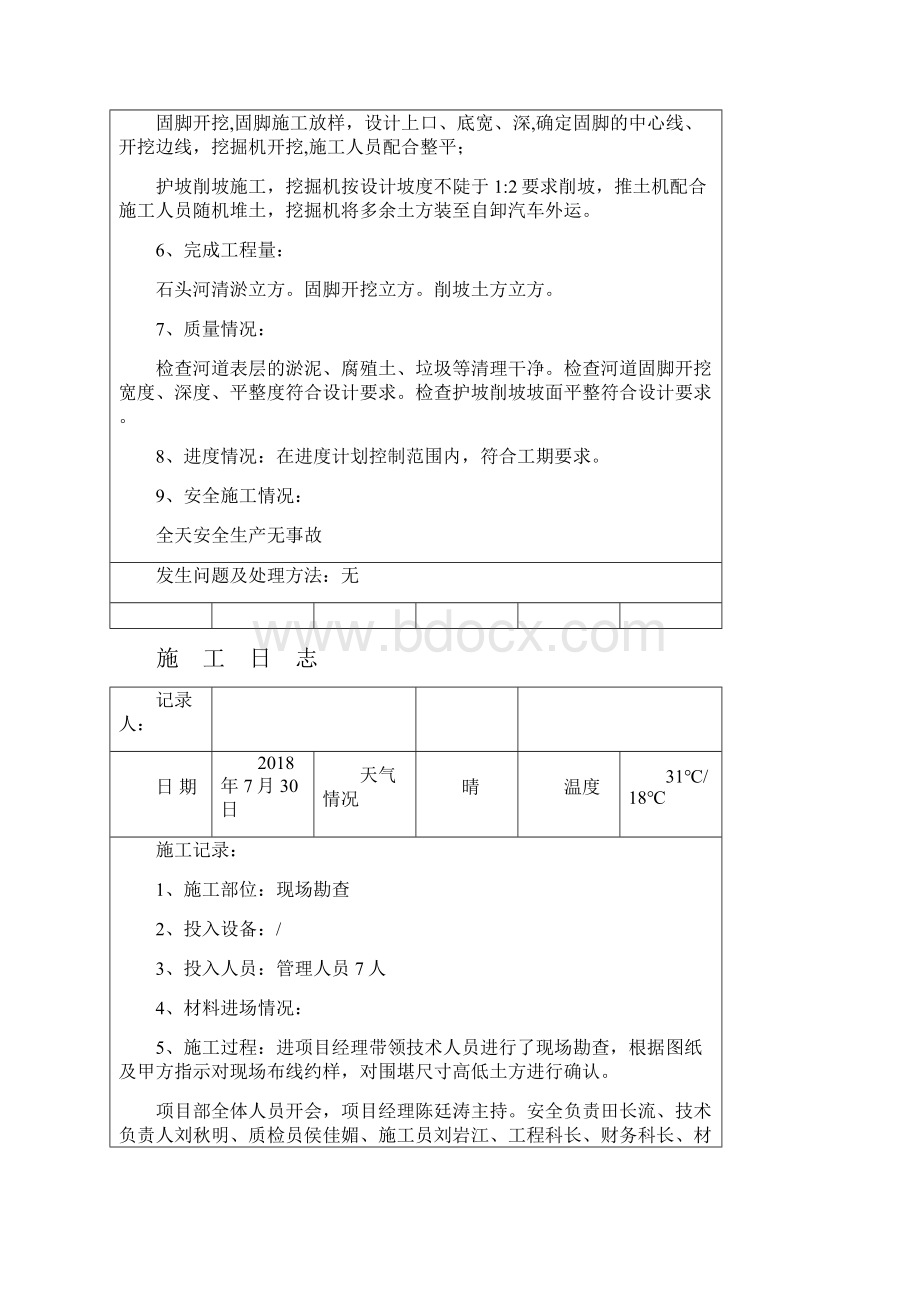 水利施工日志.docx_第2页