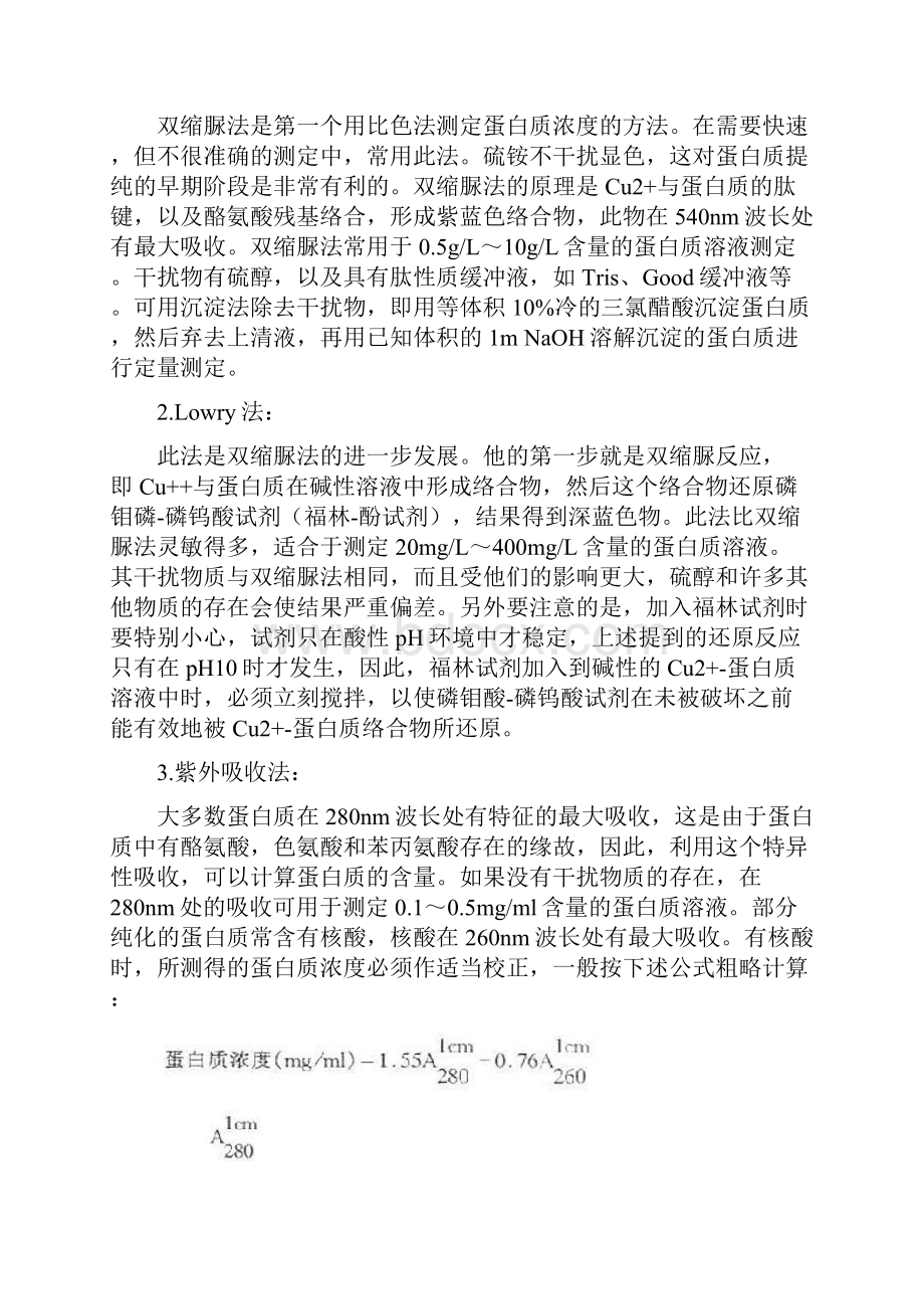 Westernblot的原理操作及注意事项经过真实的实验文档格式.docx_第2页