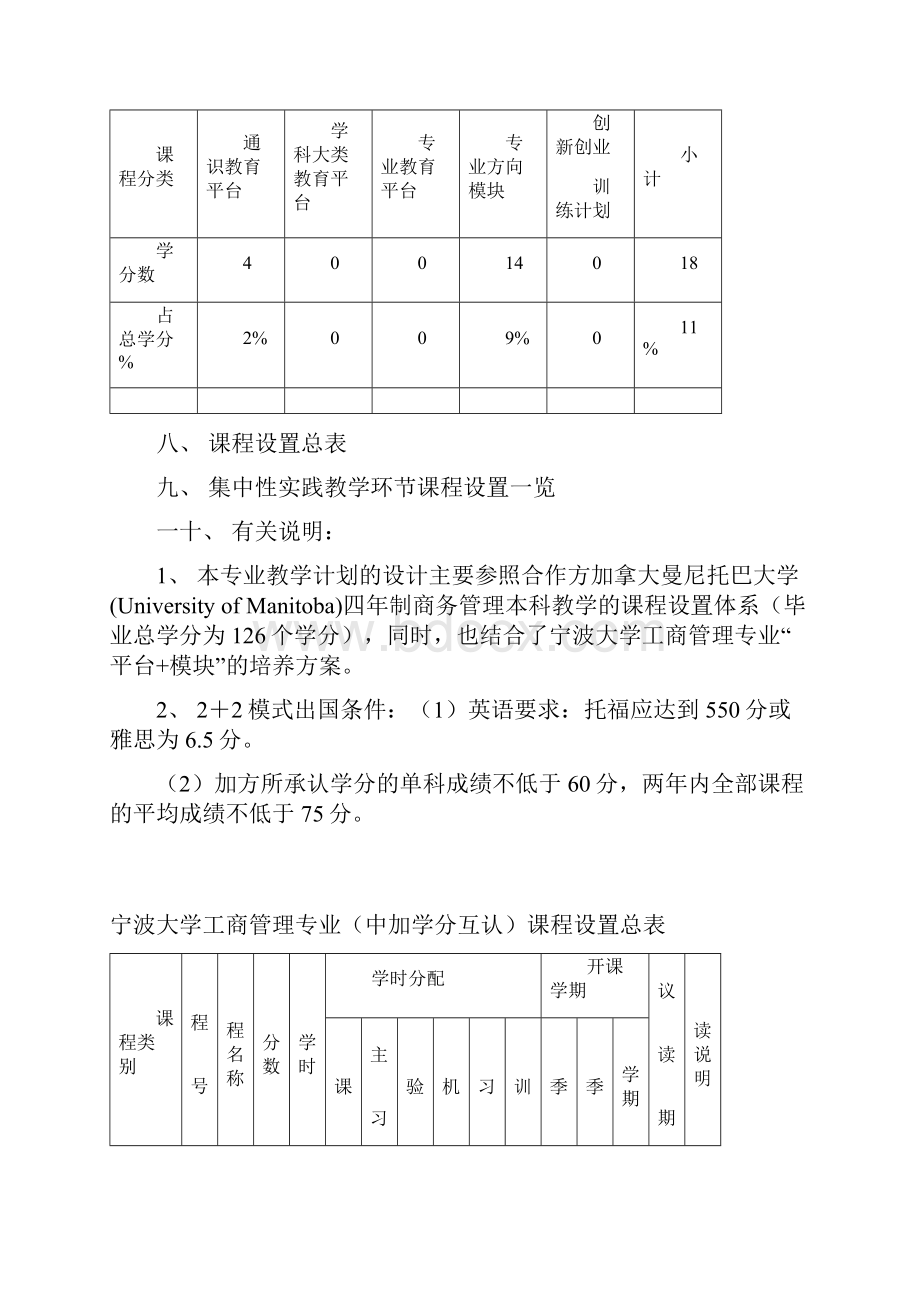 宁波大学 专业培养方案及教学计划.docx_第3页