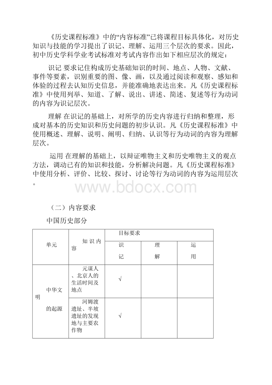 湖南省初中毕业学业考试标准Word格式.docx_第2页