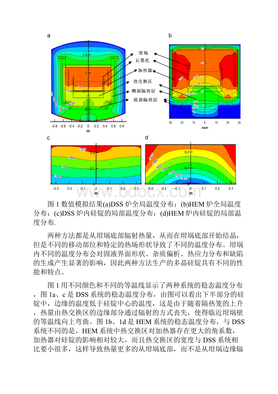 非金属材料专业毕业设计论文外文翻译铸造多晶硅生长技术的光伏应用Word格式.docx_第3页