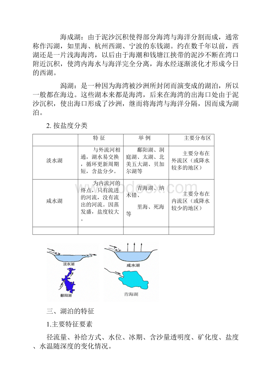 微专题33 湖泊二轮地理微专题要素探究与设计Word文件下载.docx_第3页