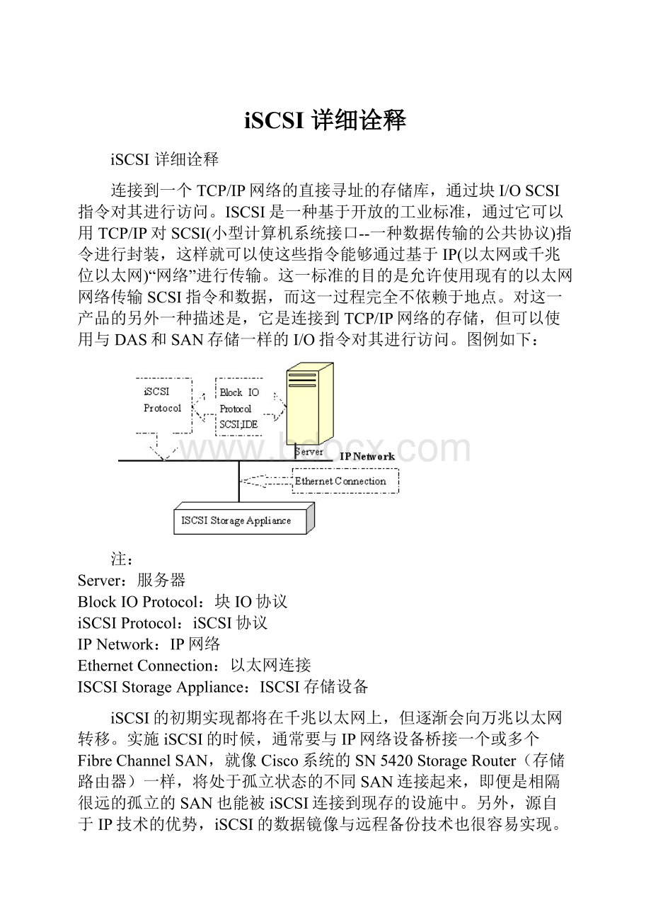 iSCSI 详细诠释.docx