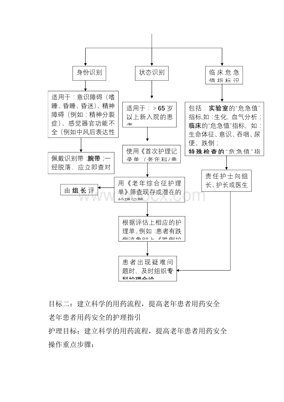 老年患者十大安全目标护理指引和流程Word格式.docx_第2页