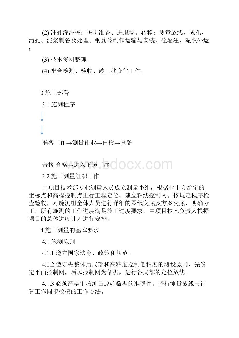 桩基施工测量施工组织设计方案.docx_第2页