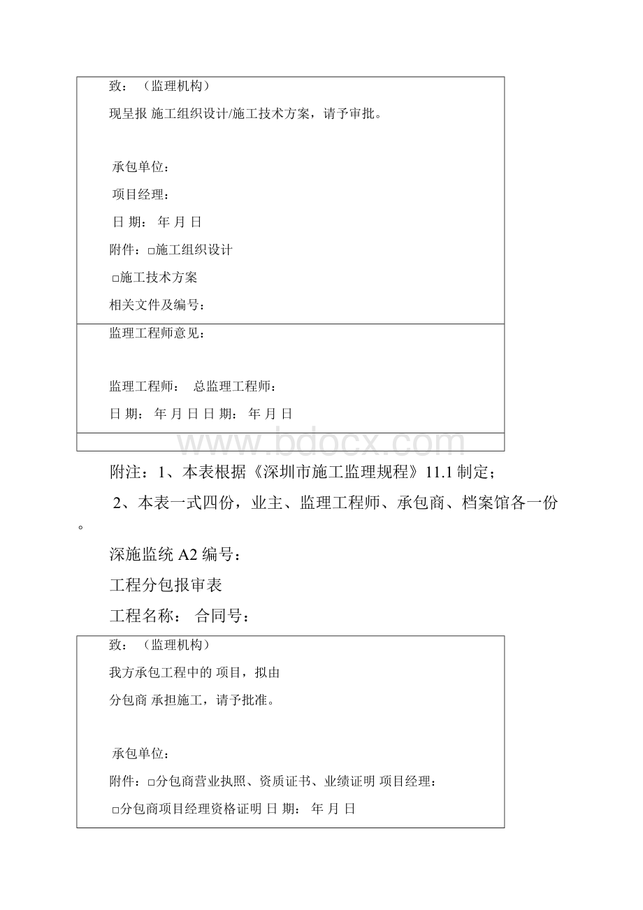 电力工程建设项目承包单位填写表格A类表.docx_第3页