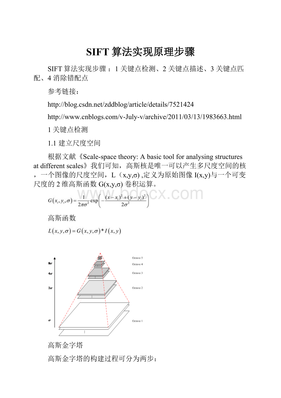 SIFT算法实现原理步骤.docx_第1页