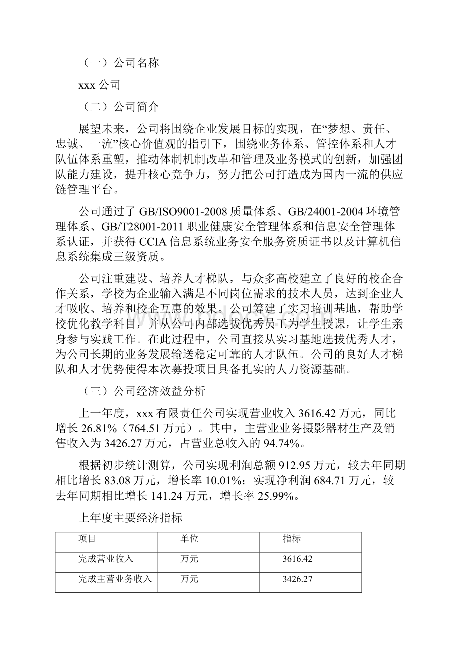 摄影器材项目可行性研究报告.docx_第2页