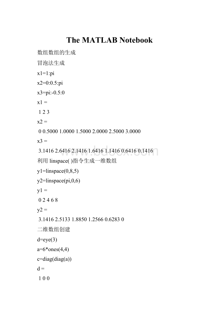 The MATLAB Notebook.docx