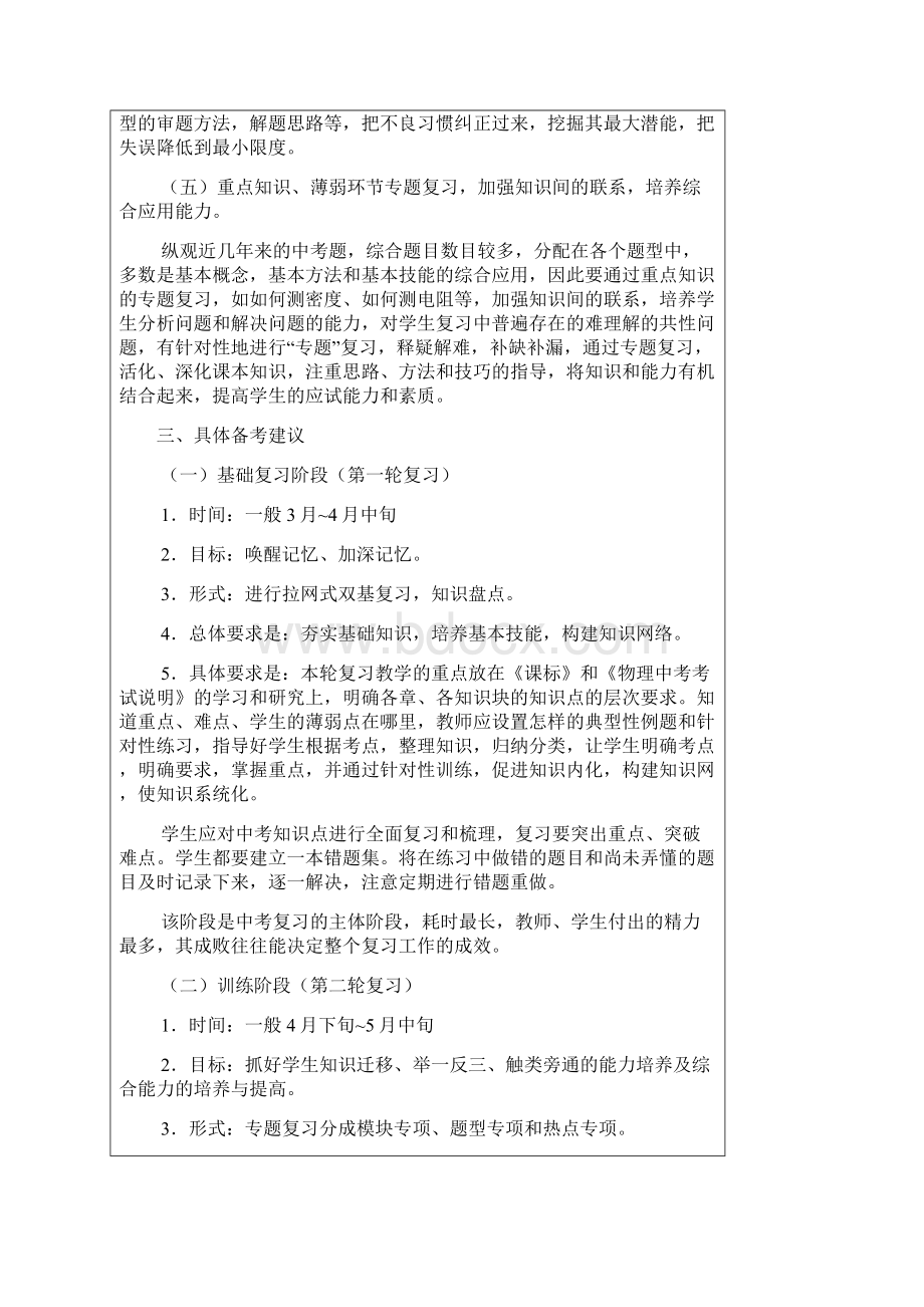 物理学科中考备考复习指导Word格式.docx_第3页