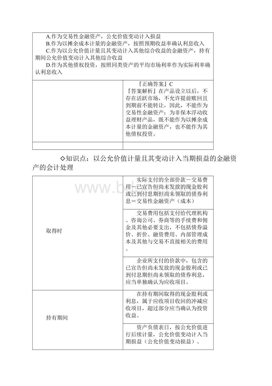 推荐注册会计师考试考前串讲章节知识点汇总第十四章 金融工具.docx_第3页