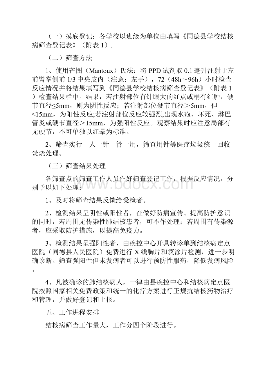 结核病筛查实施方案.docx_第2页