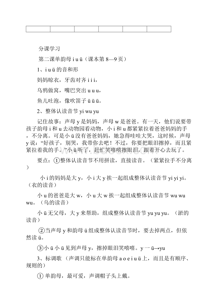 人教小学一年级拼音学习资料培训资料Word格式文档下载.docx_第3页