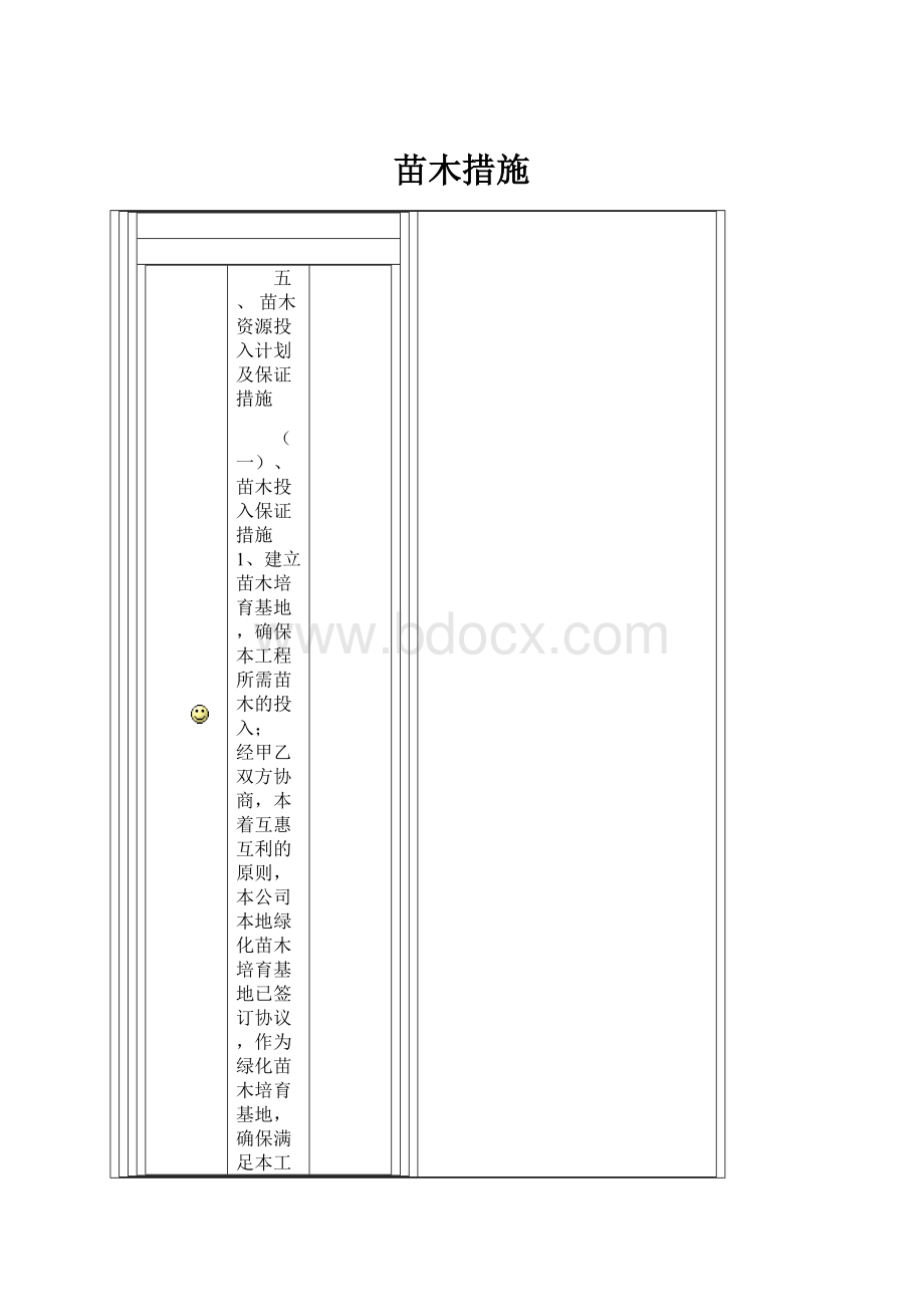 苗木措施.docx_第1页