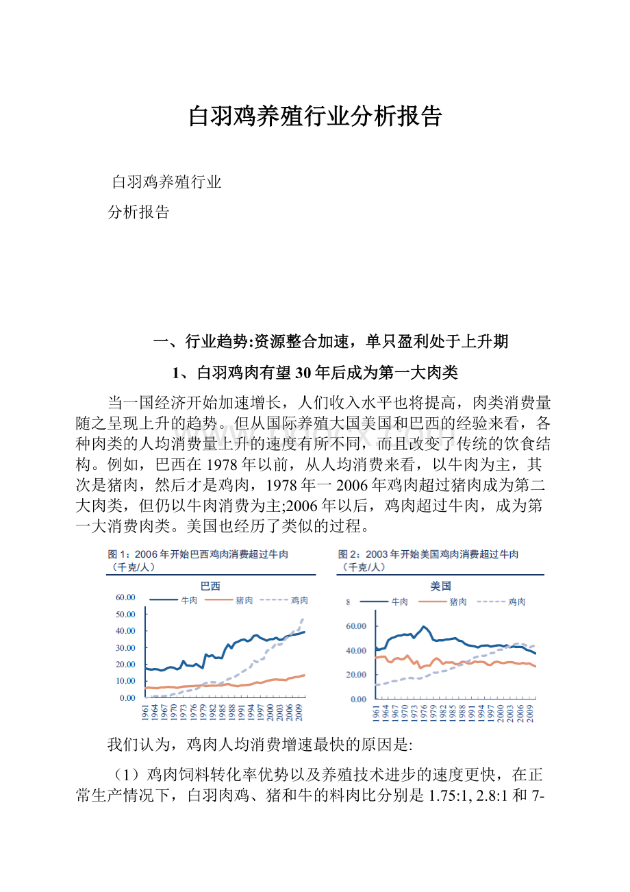 白羽鸡养殖行业分析报告.docx_第1页