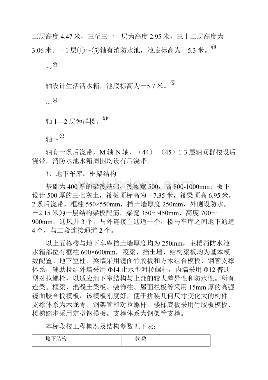 西安工业大学一标段基础模板工程方案.docx_第2页