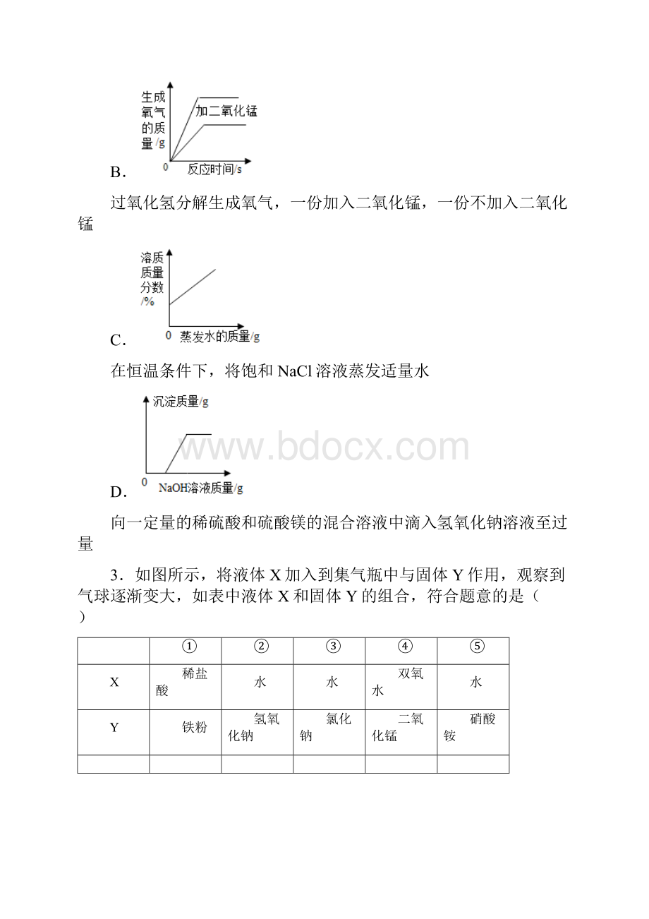 深圳深圳市福田区岗厦中学中考化学模拟试题图文.docx_第2页