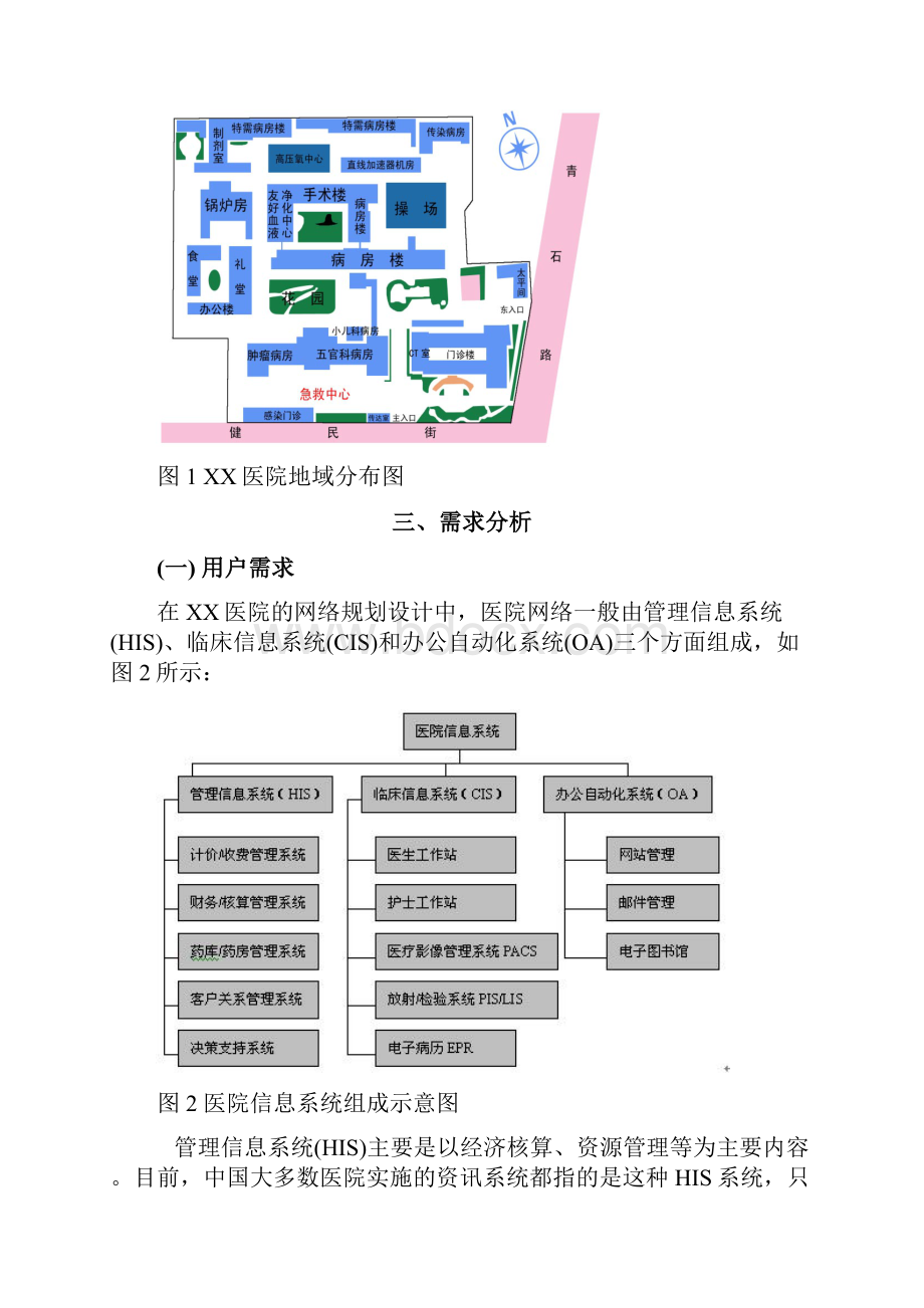 毕业设计论文xx医院网络规划设计.docx_第3页