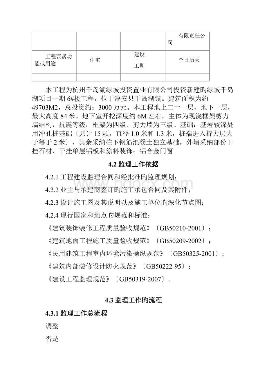 千岛湖绿城碧水清风项目装饰装修工程监理实施细则.docx_第2页