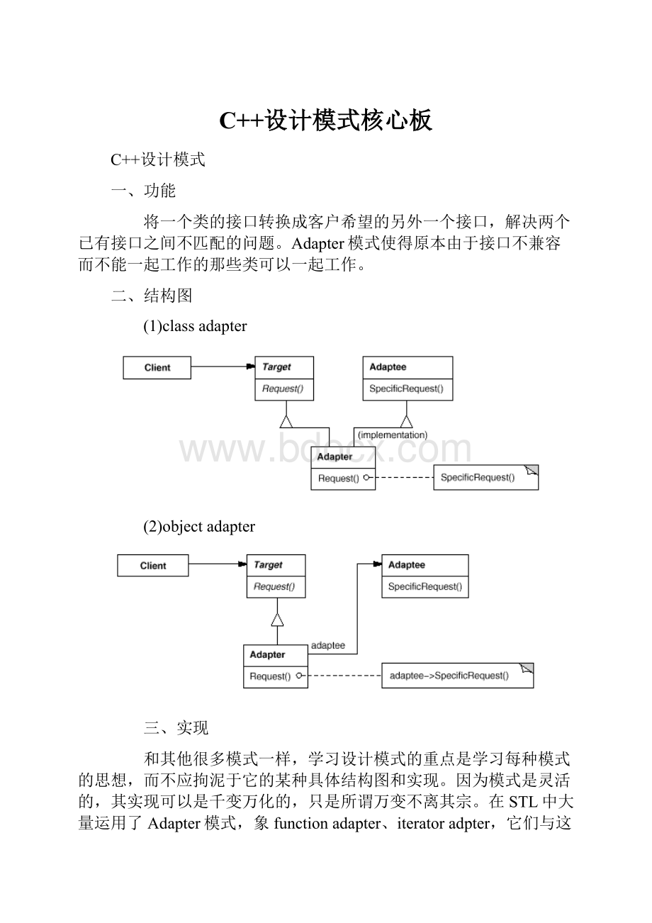 C++设计模式核心板.docx